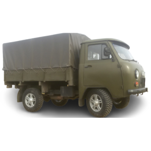 Тент на УАЗ 3303 нового образца, размер 2,65 х 1,91 х 1,32 м