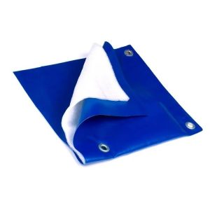 Утепленный Тент ПВХ 550 гр/м2, размер 3×3м с люверсами