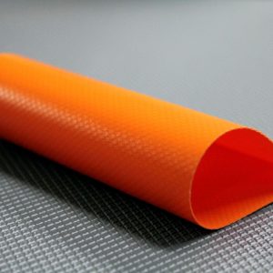Тентовая ткань ПВХ Panama оптом 900 гр/м2, размер 3х50м оранжевый (Ral 2004)
