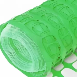 Аварийная сетка для ограждения (пластиковая) 150 зеленая, рулон 1.5×50м