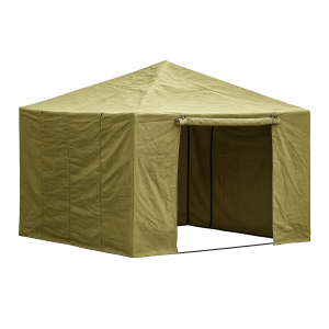 Палатка сварщика 3х3 м брезентовая с усиленным каркасом